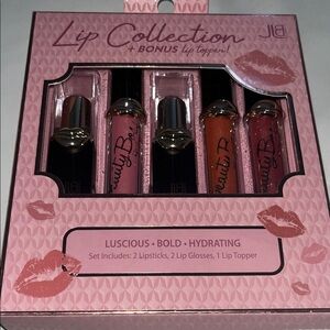 Lip Collection Set - Luscious Pink and Bold Black